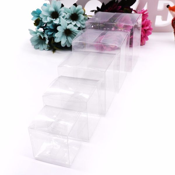 50pcs/lot transparent clear gift candy box square pvc chocolate bags boxes wedding favor party event decoration caja de dulces
50pcs/lot transparent clear gift candy box square pvc chocolate bags boxes wedding favor party event decoration caja de dulces