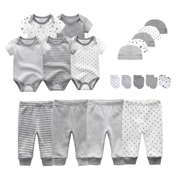 newborn bodysuits infant pants hats kids gloves baby clothes cotton clothing sets roupa de girls boy clothes, White
newborn bodysuits infant pants hats kids gloves baby clothes cotton clothing sets roupa de girls boy clothes, White