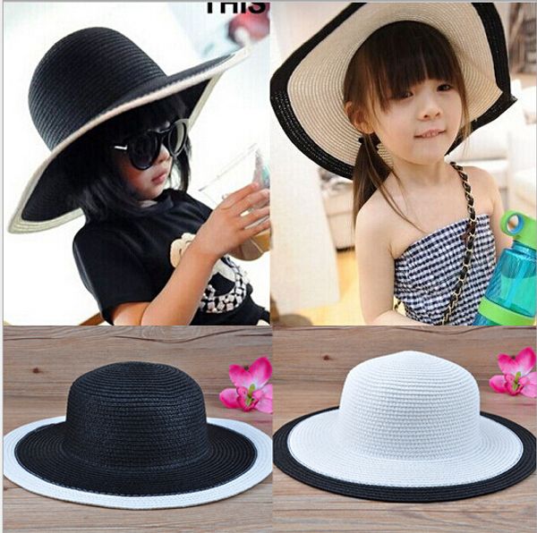 new baby girls wide brim hat floppy derby hat large summer beach sun straw cap, Yellow
new baby girls wide brim hat floppy derby hat large summer beach sun straw cap, Yellow