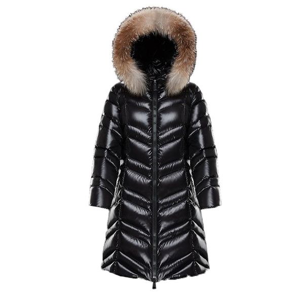 women's down jacket hooded long down jacket fur collar slim ladies winter black thick warm winter coat2019 new qq9
women's down jacket hooded long down jacket fur collar slim ladies winter black thick warm winter coat2019 new qq9