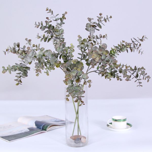 artificial fake leaf eucalyptus green plant flowers home office desk decor
artificial fake leaf eucalyptus green plant flowers home office desk decor