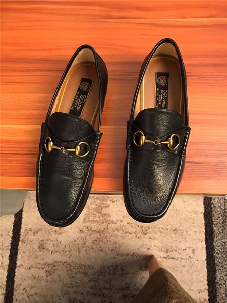 fashion men's office dress shoes man casual wedding driving oxfords man leather flats suit shoes eur size 38-45, Black
fashion men's office dress shoes man casual wedding driving oxfords man leather flats suit shoes eur size 38-45, Black