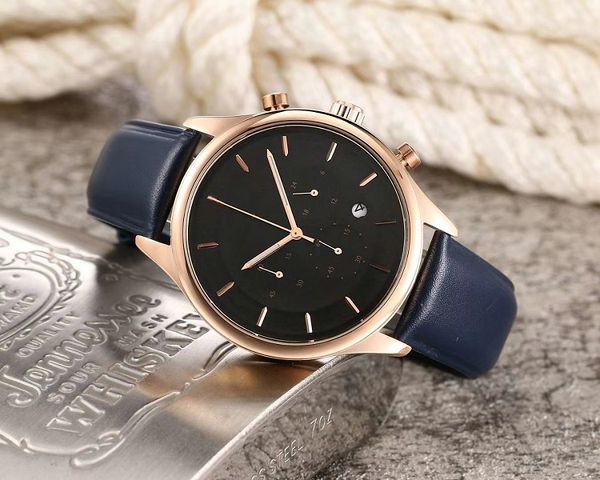 2020 six stitches series luxury mens watches all dial work quartz watch designer watches arma watch leather belt mens fashion accessories, Slivery;brown
2020 six stitches series luxury mens watches all dial work quartz watch designer watches arma watch leather belt mens fashion accessories, Slivery;brown