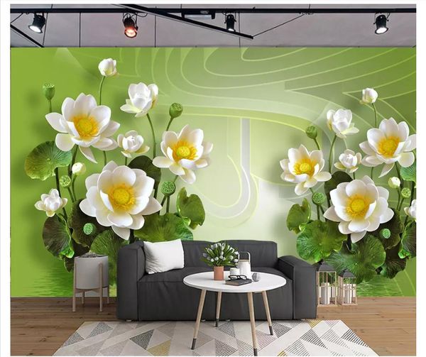 papel de parede custom 3d p mural wall paper beautiful flower green fashion living room tv sofa background wallpaper for walls 3d
papel de parede custom 3d p mural wall paper beautiful flower green fashion living room tv sofa background wallpaper for walls 3d