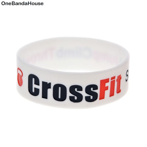 1pc squat jump climb throw lift crossfit one inch wide silicone bracelet for sport gift size 6 colors, Black
1pc squat jump climb throw lift crossfit one inch wide silicone bracelet for sport gift size 6 colors, Black