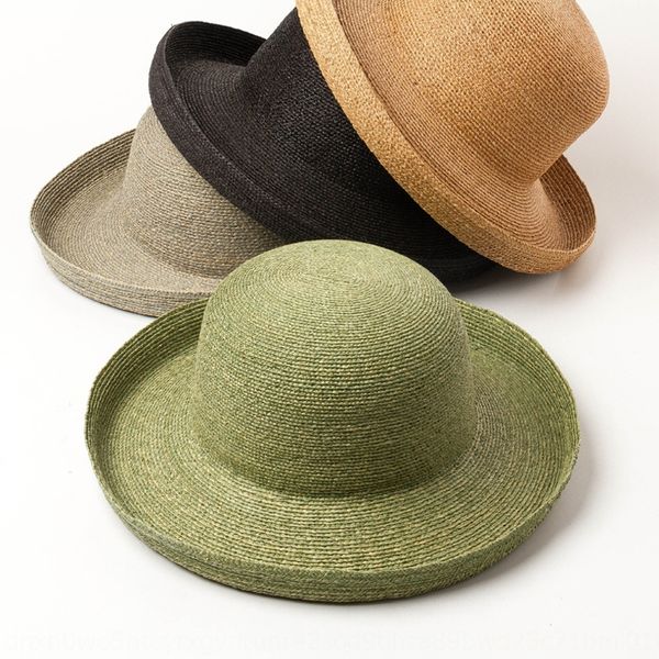 summer meticulous hand-woven lafite dome curled large eaves straw hat outdoor sunshade beach straw hat, Blue;gray
summer meticulous hand-woven lafite dome curled large eaves straw hat outdoor sunshade beach straw hat, Blue;gray