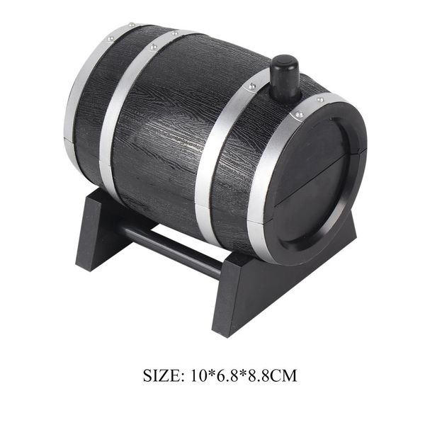 1 pc creative portable mini automatic wine barrel shaped toothpick holder plastic box container dispenser toothpick holder
1 pc creative portable mini automatic wine barrel shaped toothpick holder plastic box container dispenser toothpick holder