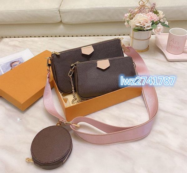 designer shoulder bags fashion bag handbags serial number inside wallets three-piece combination bags
designer shoulder bags fashion bag handbags serial number inside wallets three-piece combination bags