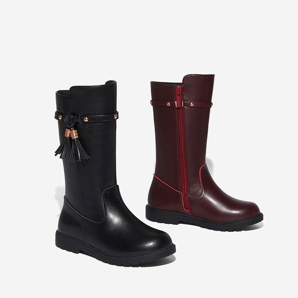 winter kids knee high boots children tassel princess baby girls genuine leather shoes black boots fashion warm boots, Black;grey
winter kids knee high boots children tassel princess baby girls genuine leather shoes black boots fashion warm boots, Black;grey
