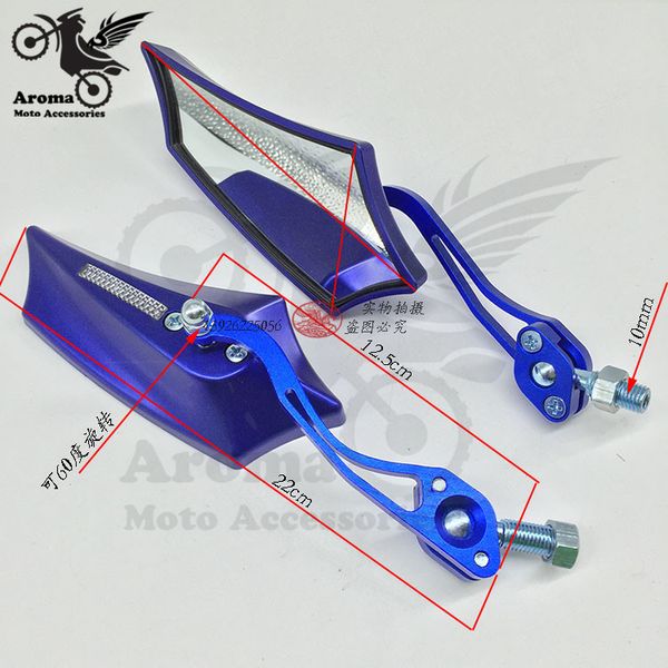 blue motorcycle rear view mirror for motorbike accessories moto rearview mirror 10mm 8mm universal atv dirt pit bike part
blue motorcycle rear view mirror for motorbike accessories moto rearview mirror 10mm 8mm universal atv dirt pit bike part