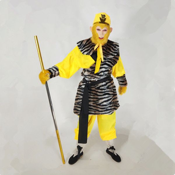 sun wukong cosplay costumes for men wukong monkey king cosplay suit funny joker animal halloween party, Black;red
sun wukong cosplay costumes for men wukong monkey king cosplay suit funny joker animal halloween party, Black;red