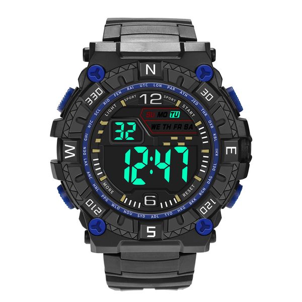 classic fashion men's led digital watch back light week display sport wristwatch silicone strap acrylic male watches relogio, Slivery;brown
classic fashion men's led digital watch back light week display sport wristwatch silicone strap acrylic male watches relogio, Slivery;brown