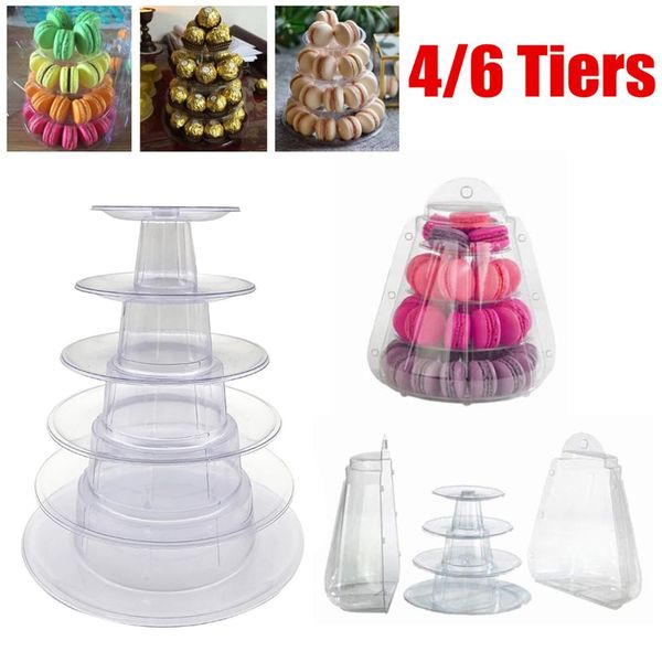 4/6 tiers cupcake display rack holder macaron tower macaroon display cake stand for birthday party wedding decoration tool
4/6 tiers cupcake display rack holder macaron tower macaroon display cake stand for birthday party wedding decoration tool