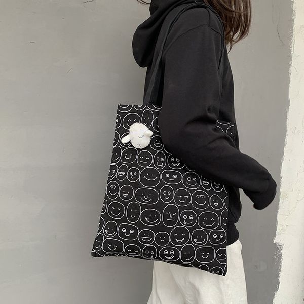 canvas tote bag for woman 2020 women cotton cloth shoulder korean harajuku japanese cartoon eco reusable shopping bag handbags
canvas tote bag for woman 2020 women cotton cloth shoulder korean harajuku japanese cartoon eco reusable shopping bag handbags