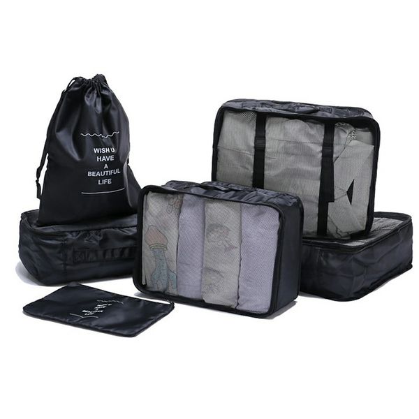 travel organizer storage bags 7 pieces/set suitcase packing set storage cases portable luggage organizer clothes shoe tidy pouch
travel organizer storage bags 7 pieces/set suitcase packing set storage cases portable luggage organizer clothes shoe tidy pouch