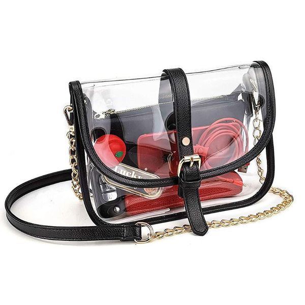 aelicy pvc transparent clear woman crossbody bags shoulder bag handbag jelly small phone bags with card holder wide flap t8
aelicy pvc transparent clear woman crossbody bags shoulder bag handbag jelly small phone bags with card holder wide flap t8