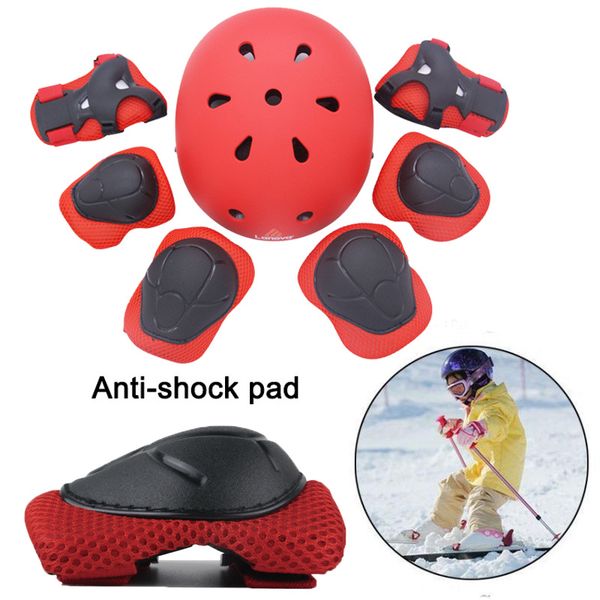 kids snowboard protective gear 7pcs/set knee support braces + ski helmet+elbow pads sports kniebrace cycling brace support, Black;gray
kids snowboard protective gear 7pcs/set knee support braces + ski helmet+elbow pads sports kniebrace cycling brace support, Black;gray