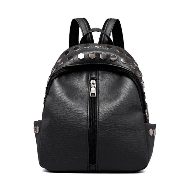 studded pu leather hip hop shoulder bag travel outdoor school bag 2020 new fashion women's backpack
studded pu leather hip hop shoulder bag travel outdoor school bag 2020 new fashion women's backpack
