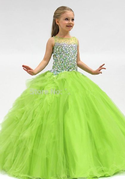 lime green ball gown bateau sheer crystals girl' pageant dresses ruffles a line flower girl dresses 2020 formal party time gowns hh112, White;red
lime green ball gown bateau sheer crystals girl' pageant dresses ruffles a line flower girl dresses 2020 formal party time gowns hh112, White;red