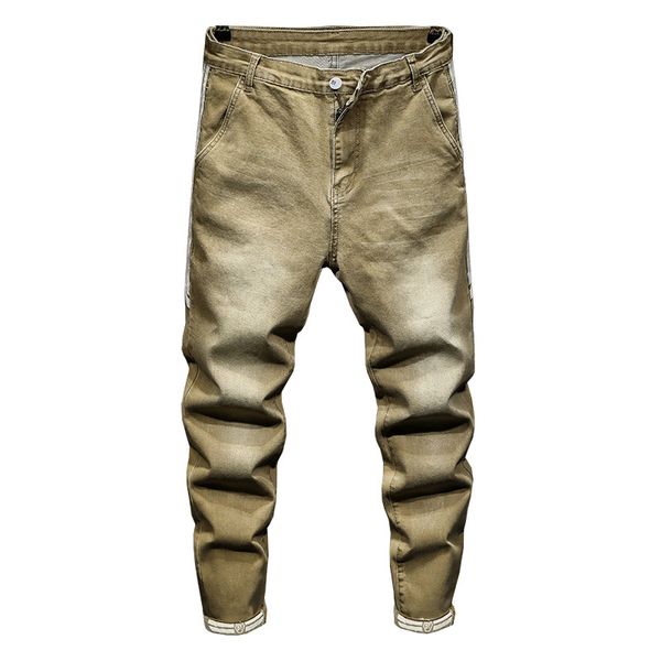 2019 осень мужские джинсы harlan досуг прямой цилиндр slim fit мужские брюки печать полосы джинсы мужской, Blue
2019 осень мужские джинсы harlan досуг прямой цилиндр slim fit мужские брюки печать полосы джинсы мужской, Blue