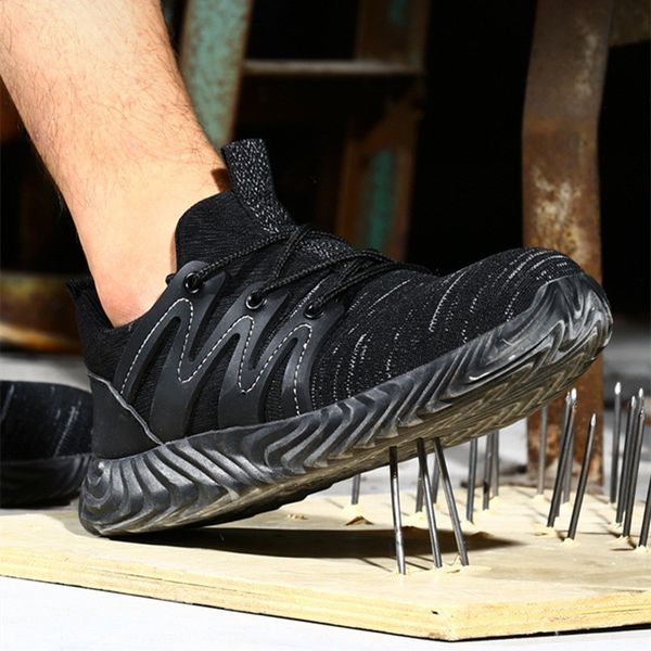 safety shoes men steel toe shoes casual breathable outdoor sneakers puncture proof safety boots comfortable work shoes women, Black;brown
safety shoes men steel toe shoes casual breathable outdoor sneakers puncture proof safety boots comfortable work shoes women, Black;brown