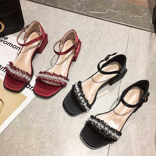 celebrity wearing summer women sandals comforty med heel rome shoes fashion solid buckle sandals simplicity non-slip casual shoe, Black
celebrity wearing summer women sandals comforty med heel rome shoes fashion solid buckle sandals simplicity non-slip casual shoe, Black