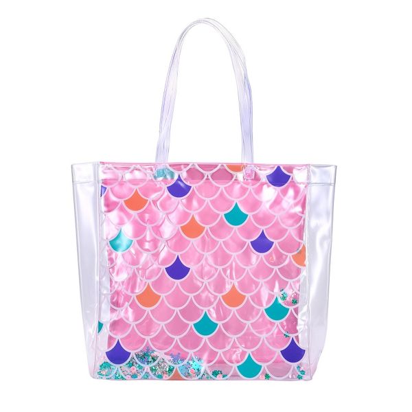 50 pcs per pack pvc clear transparent beach bag waterproof fashion sequin big shopping bag
50 pcs per pack pvc clear transparent beach bag waterproof fashion sequin big shopping bag