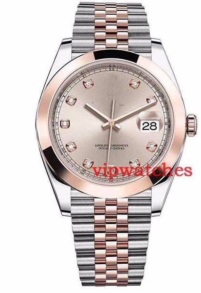 luxury mens watches mechanical automatic datejsut rose gold watch diamond designer reloj fashion wristwatches montre de luxe, Slivery;brown
luxury mens watches mechanical automatic datejsut rose gold watch diamond designer reloj fashion wristwatches montre de luxe, Slivery;brown