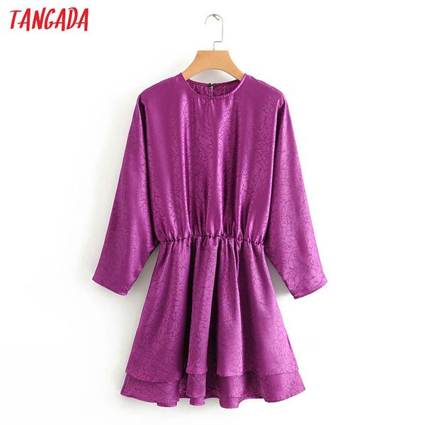 tangada fashion women flowers purple mini dress long sleeve ladies vintage short dress vestidos 3a83, Black;gray
tangada fashion women flowers purple mini dress long sleeve ladies vintage short dress vestidos 3a83, Black;gray