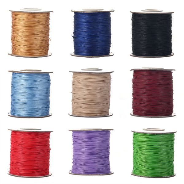fashion 90 meters 0.5mm wax rope blue red green cord thread cord string strap ribbon rope tag line for bracelet jewelry making findings, White;red
fashion 90 meters 0.5mm wax rope blue red green cord thread cord string strap ribbon rope tag line for bracelet jewelry making findings, White;red