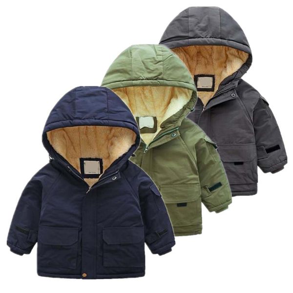 Winter New Fashion Zipper Hoodie Thick Cotton Casual Clothing Pure Color Long Sleeve Baby Boys & Girls Jackets Kids Warm Coats
Winter New Fashion Zipper Hoodie Thick Cotton Casual Clothing Pure Color Long Sleeve Baby Boys & Girls Jackets Kids Warm Coats