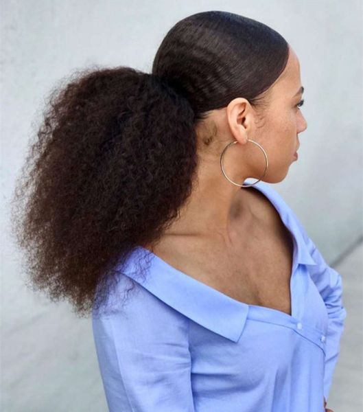 unprocessed kinky curly clip in ponytail extension wrap around for women 16inch kinky curly hair fluffy pony tail hairpiece 120g, Black
unprocessed kinky curly clip in ponytail extension wrap around for women 16inch kinky curly hair fluffy pony tail hairpiece 120g, Black