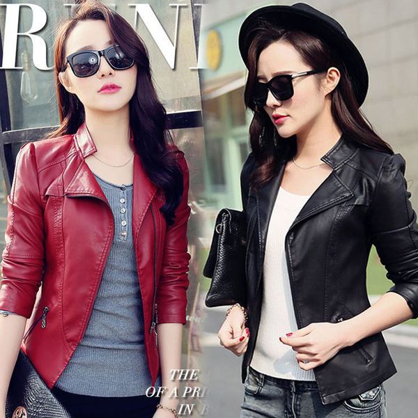 women's motorcycle winter faux leather sheepskin bomber jacket black short coat female pu simply add shrug merry christmas
women's motorcycle winter faux leather sheepskin bomber jacket black short coat female pu simply add shrug merry christmas