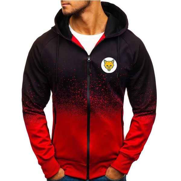 jacket men casual gradient color hooded sweatshirts zipper hoodies man clothing, Black;brown
jacket men casual gradient color hooded sweatshirts zipper hoodies man clothing, Black;brown