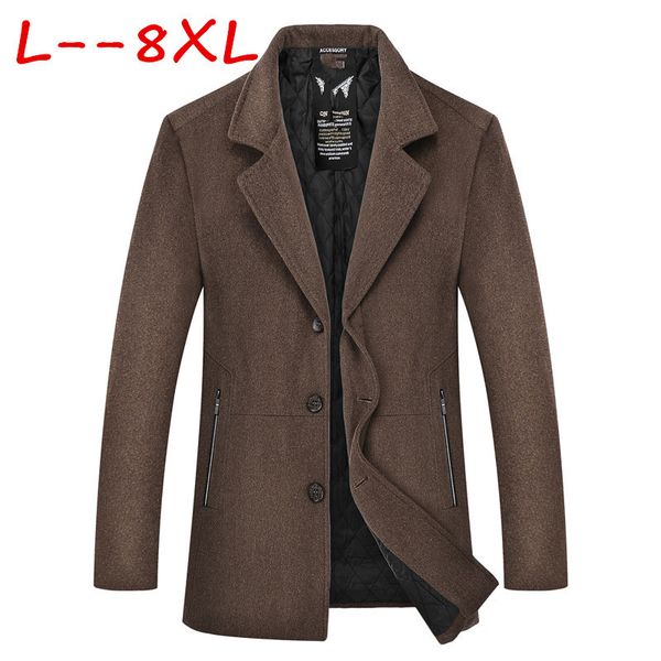 plus size 10xl 8xl 6xl 5xl autumn and winter new men's long woolen coat slim casual large size men's coat shirt woolen, Black
plus size 10xl 8xl 6xl 5xl autumn and winter new men's long woolen coat slim casual large size men's coat shirt woolen, Black