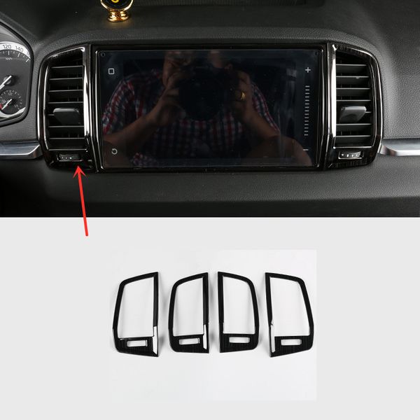 stainless steel car front conditioner air outlet decoration cover trim for karoq 2017 2018 car accessories 4pcs
stainless steel car front conditioner air outlet decoration cover trim for karoq 2017 2018 car accessories 4pcs