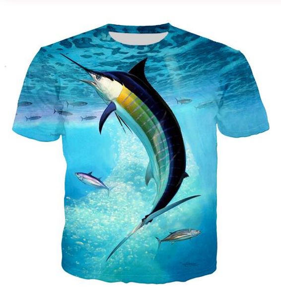 new arrive hip hop style blue sword fish funny 3d print men women fashion t shirt xs03, White;black
new arrive hip hop style blue sword fish funny 3d print men women fashion t shirt xs03, White;black
