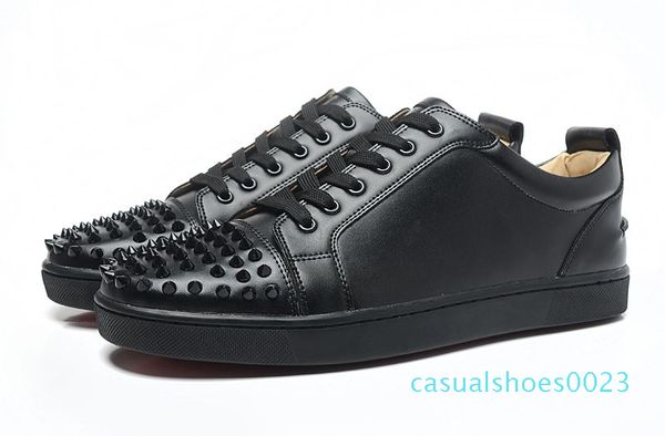 fashion designer brand studded spikes flats shoes red bottom shoes for men and womens party lovers genuine leather sneakers with box qa23, Black
fashion designer brand studded spikes flats shoes red bottom shoes for men and womens party lovers genuine leather sneakers with box qa23, Black