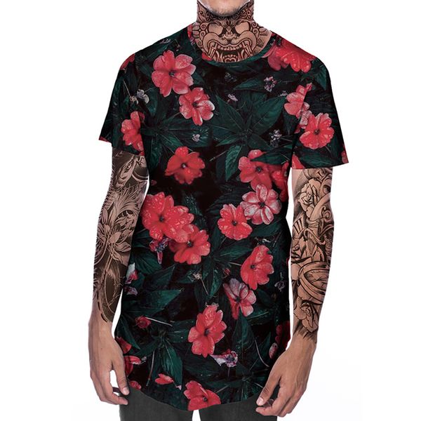 2019 men's summer t casual sports round neck short sleeve flower 3d print 4.24, White;black
2019 men's summer t casual sports round neck short sleeve flower 3d print 4.24, White;black