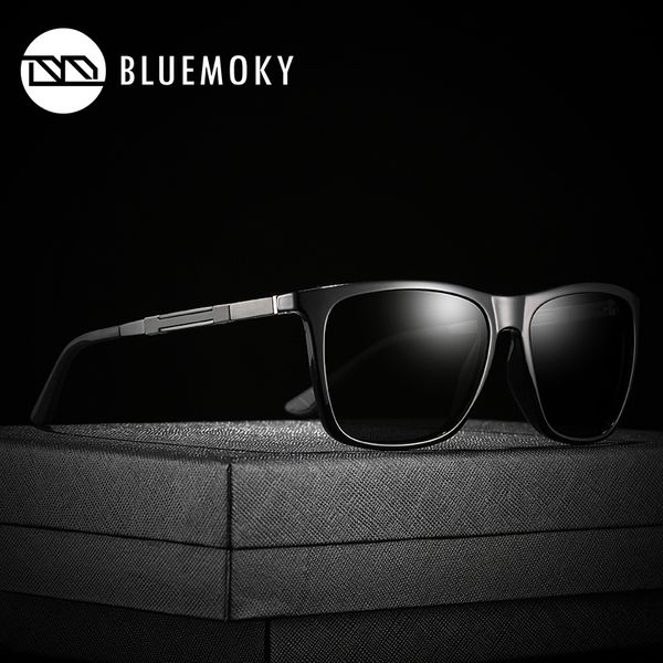bluemoky male uv400 hd polarized sunglasses for men driving black square sun glasses for men polaroid brand shades 2019, White;black
bluemoky male uv400 hd polarized sunglasses for men driving black square sun glasses for men polaroid brand shades 2019, White;black