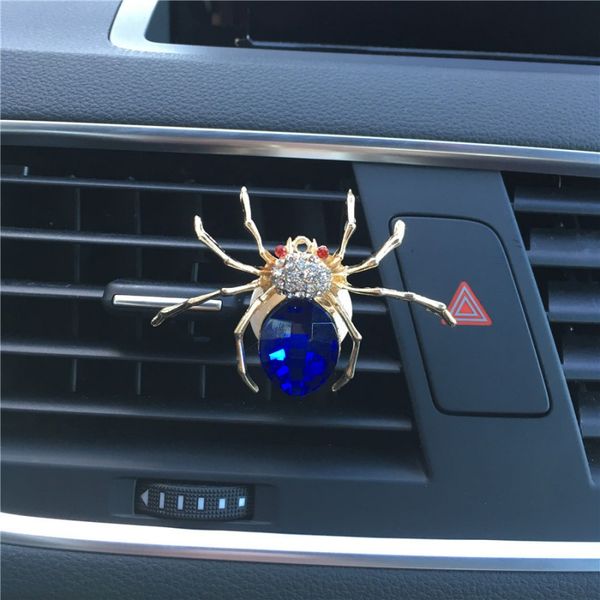 new studded spider car air outlet perfume clip crystal spider type car decoration cool modelling ornaments
new studded spider car air outlet perfume clip crystal spider type car decoration cool modelling ornaments