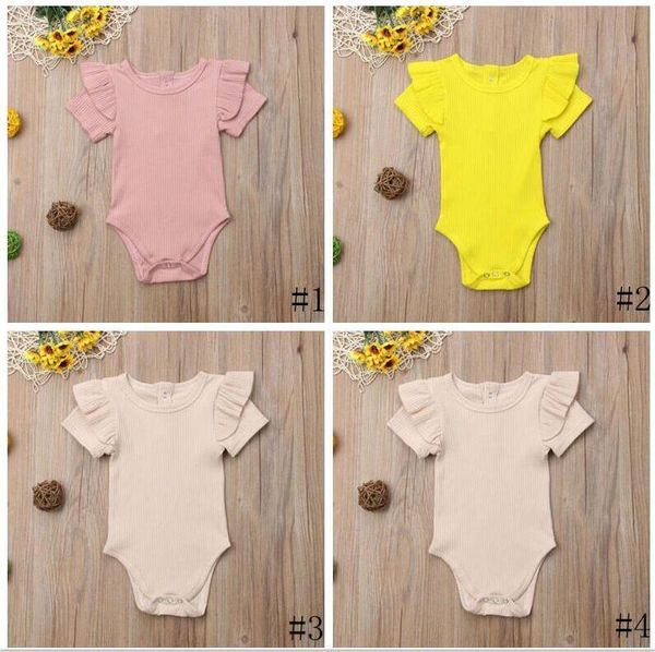 kids clothes baby girls ruffle rompers summer short sleeve triangle jumpsuits infant cotton soft bodysuits children boutique clothes c888, White
kids clothes baby girls ruffle rompers summer short sleeve triangle jumpsuits infant cotton soft bodysuits children boutique clothes c888, White