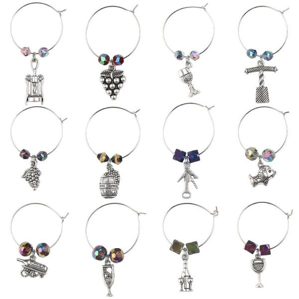 1set /12pcs colorful charms wine glass silver wine bottle metal pendant for accessories party supplies wedding decoration, Bronze;silver
1set /12pcs colorful charms wine glass silver wine bottle metal pendant for accessories party supplies wedding decoration, Bronze;silver