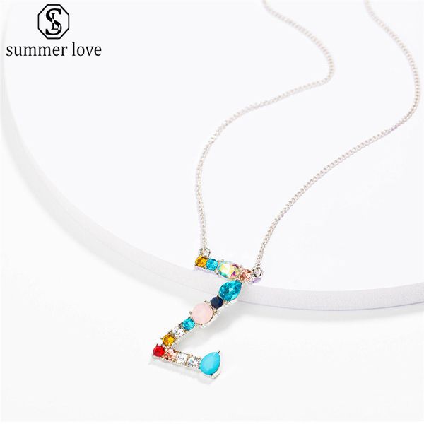 день красочные шарм серебряный кулон ожерелье rhinestone initial 26 письмо ожерелья пара имя ожерелье валентина подарок оптово-z, Silver
день красочные шарм серебряный кулон ожерелье rhinestone initial 26 письмо ожерелья пара имя ожерелье валентина подарок оптово-z, Silver