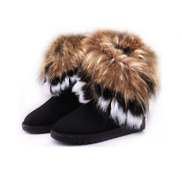 fur boots winter warm ankle boots for women snow shoes woman round-toe slip on female flock snow boot ladies shoes h-136, Black
fur boots winter warm ankle boots for women snow shoes woman round-toe slip on female flock snow boot ladies shoes h-136, Black
