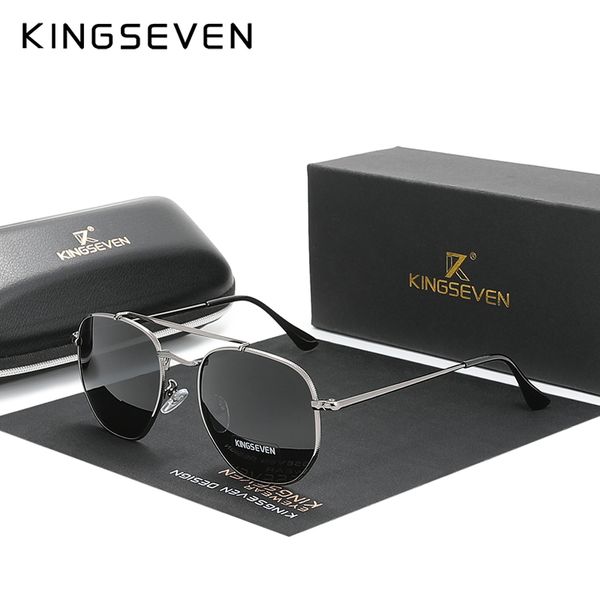 kingseven authentic vintage sunglasses men polarized women hexagon sun glasses stainless steel lunette de soleil femme n7748, White;black
kingseven authentic vintage sunglasses men polarized women hexagon sun glasses stainless steel lunette de soleil femme n7748, White;black