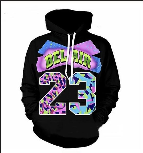 new fashion cool sweatshirt hoodies 3d print mens womens casual air bel air number 23 style streetwear clothes xlm08, Black
new fashion cool sweatshirt hoodies 3d print mens womens casual air bel air number 23 style streetwear clothes xlm08, Black