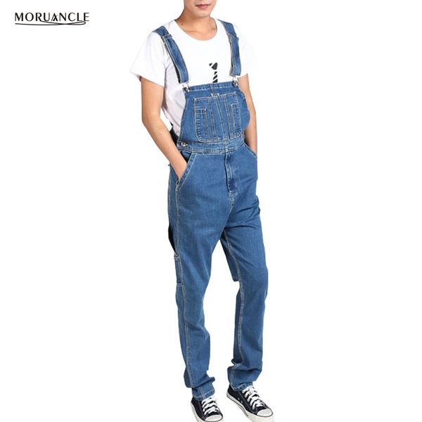 moruancle men's plus size cargo denim bib overalls baggy loose jeans jumpsuits for male suspender pants multi pockets size 28-46, Blue
moruancle men's plus size cargo denim bib overalls baggy loose jeans jumpsuits for male suspender pants multi pockets size 28-46, Blue