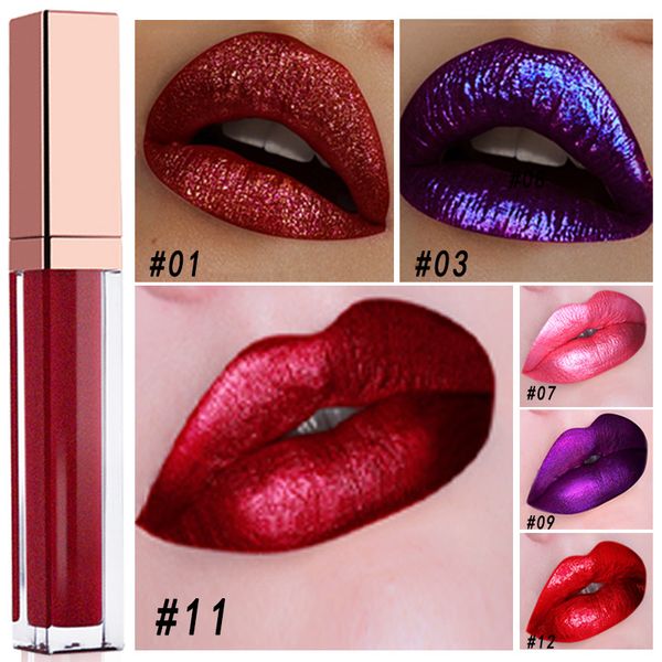 shine metal lip gloss makeup 12colors shimmer waterproof lipstick long lasting 24 hours lip gloss metallic effect
shine metal lip gloss makeup 12colors shimmer waterproof lipstick long lasting 24 hours lip gloss metallic effect