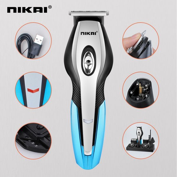 nikai usb rechargeable electric shaver electric clippers razors face care men beard trimmer machine suit
nikai usb rechargeable electric shaver electric clippers razors face care men beard trimmer machine suit